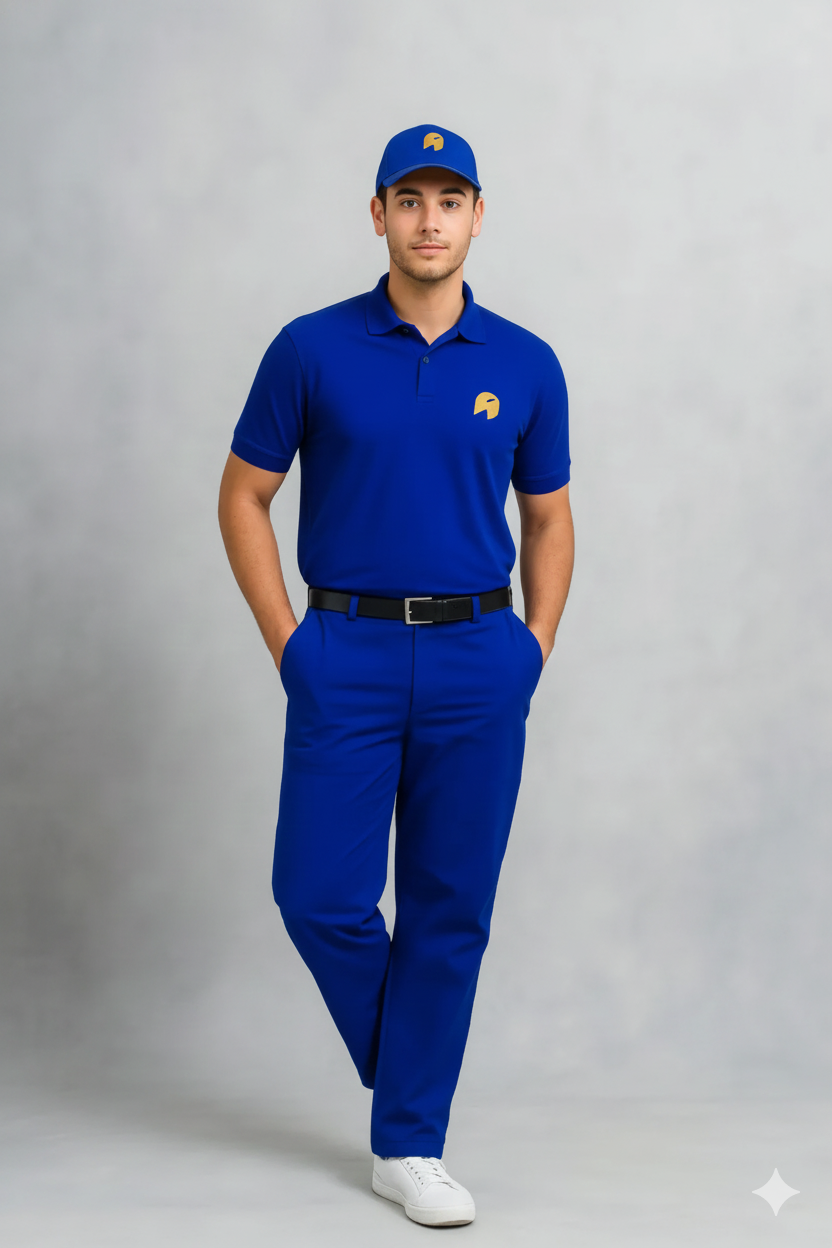 camisa Polo - posto de combustível