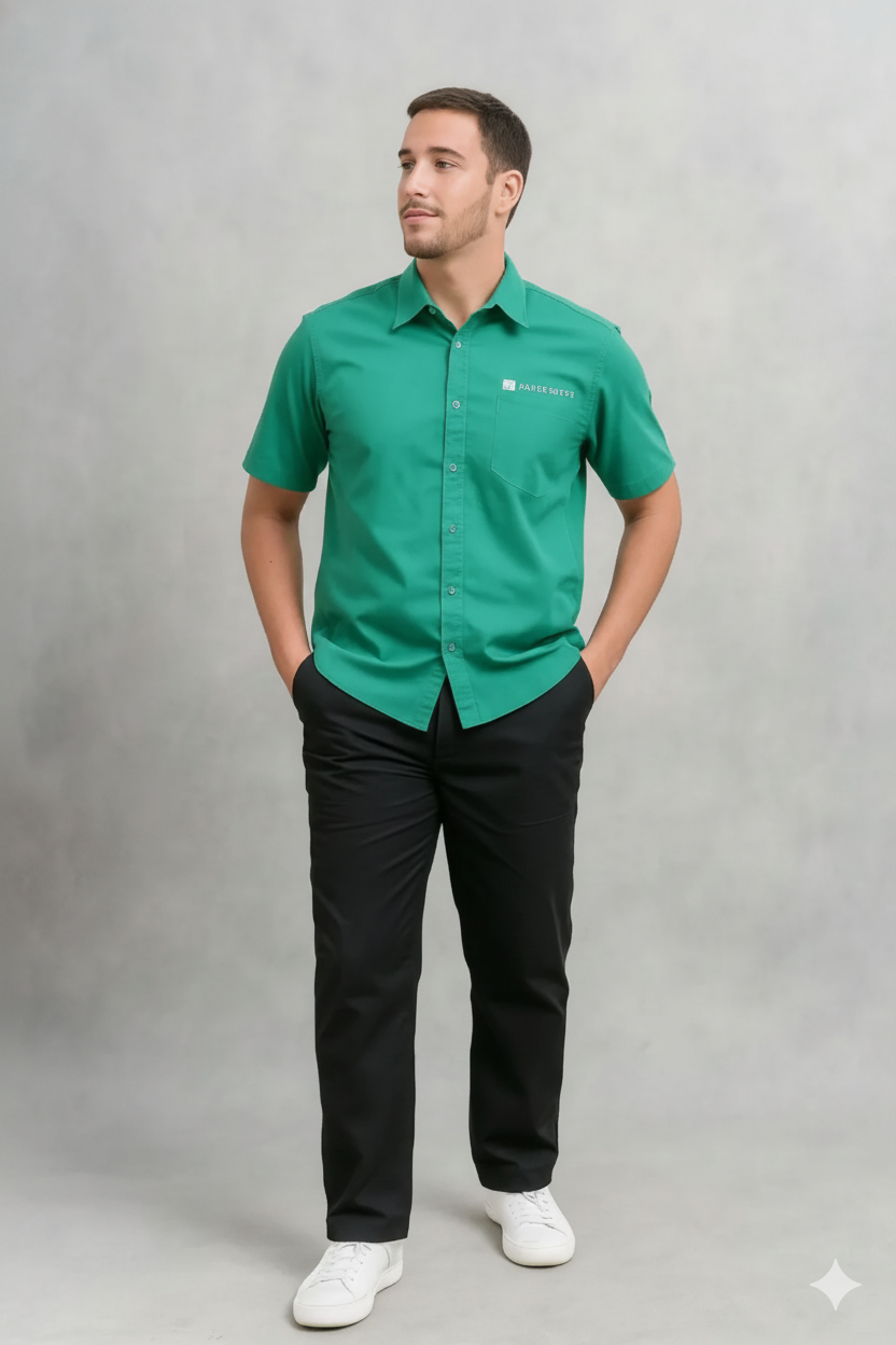 camisa social ( Posto de combustível)